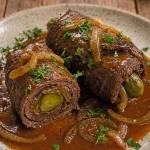 Authentieke Duitse r onderrouladen bereid volgens een stap-voor-stap recept.
