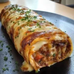 Gehakt-kaasrolletjes bereid voor een smakelijke en makkelijke maaltijd