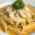 Romige penne met kaas - eenvoudig en smakelijk pastarecept