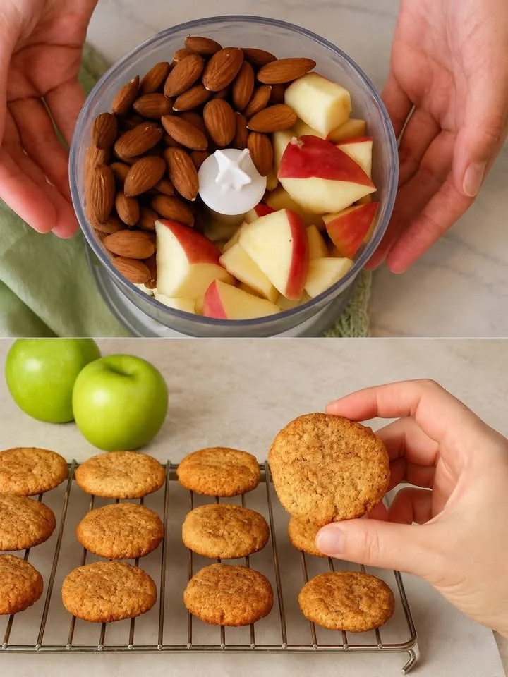 Biscotti met appel en amandelen, perfect voor bij de koffie