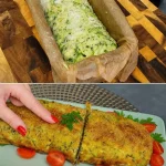Eenvoudig en smakelijk courgette gehaktbrood recept met groenten