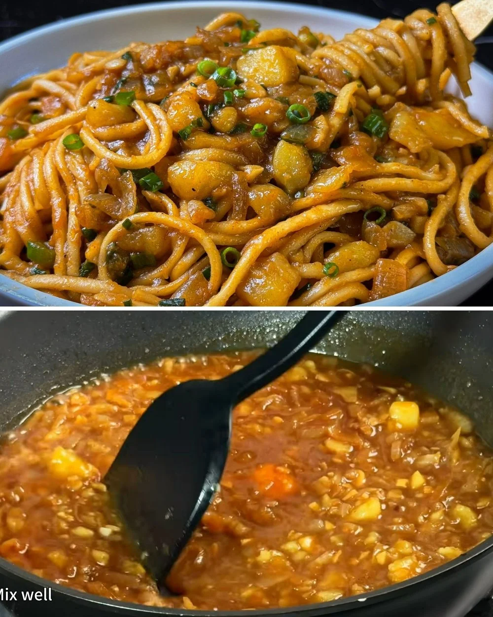 Eenvoudig noedelrecept met aardappelen voor een heerlijke maaltijd