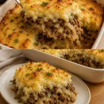 Gemakkelijke aardappel ovenschotel met gehakt recept
