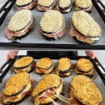 Gevulde aubergines met een smakelijke vulling, ideaal voor een gezonde maaltijd.