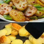 Heerlijke aardappelen uit de oven, snel en eenvoudig bereid in 10 minuten.