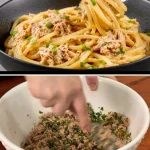 Heerlijke Italiaanse tonijn spaghetti met een smaakvolle saus