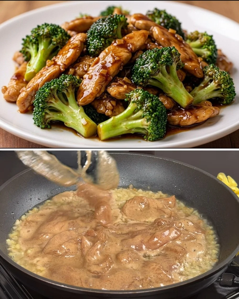 Kip en broccolistrooisel recept met verse ingredienten