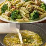 Kip met broccoli in romige saus - een smakelijk recept voor een gezonde maaltijd.
