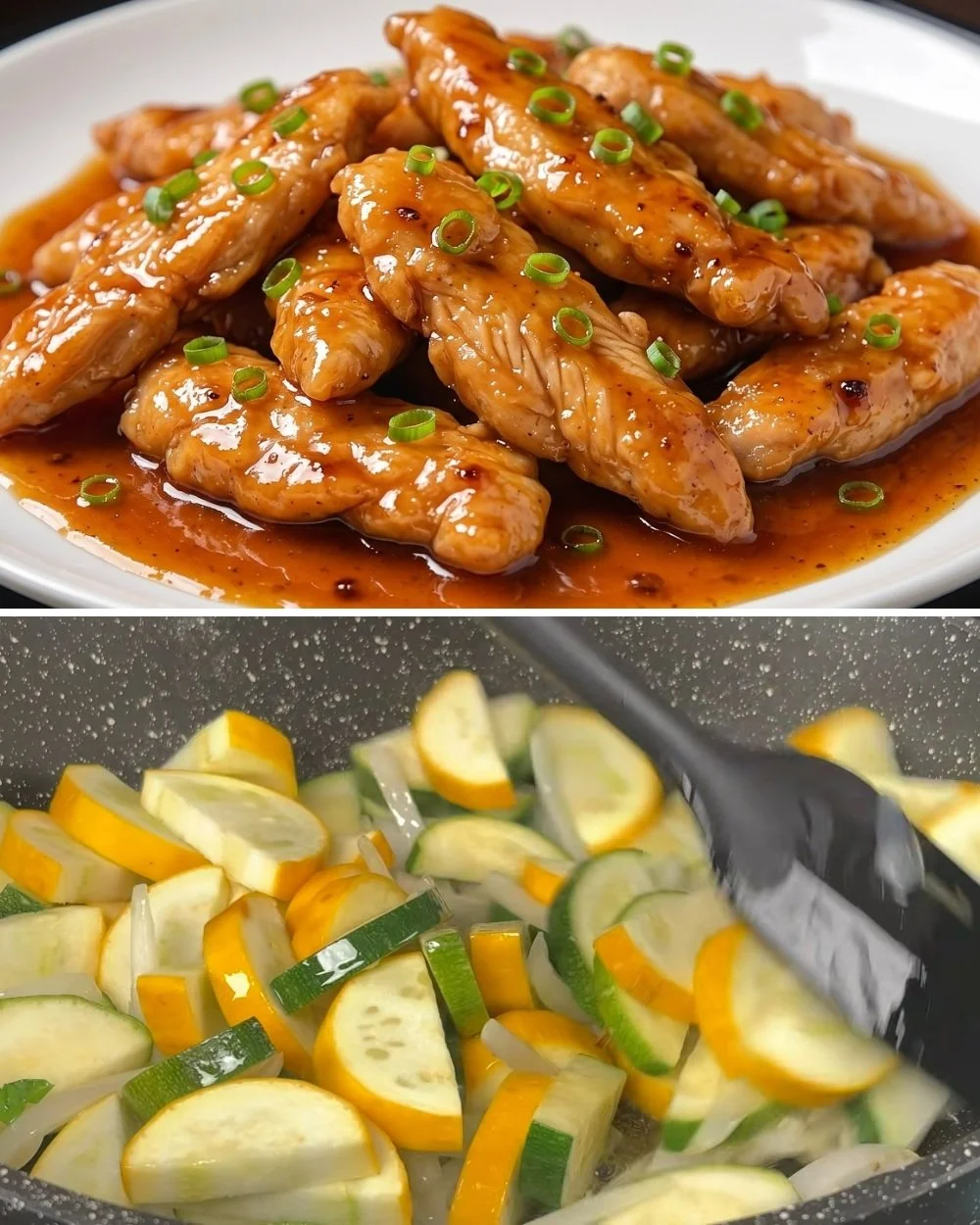 Heerlijke kip met honing en knoflook bereid in 20 minuten