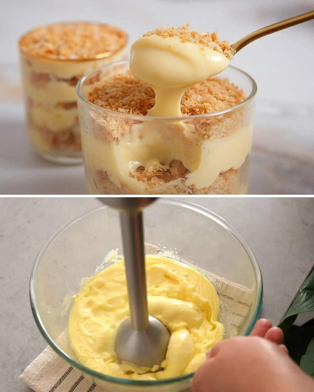 Heerlijke Napoleon Taart met fluweelachtige laagjes en vanille crème