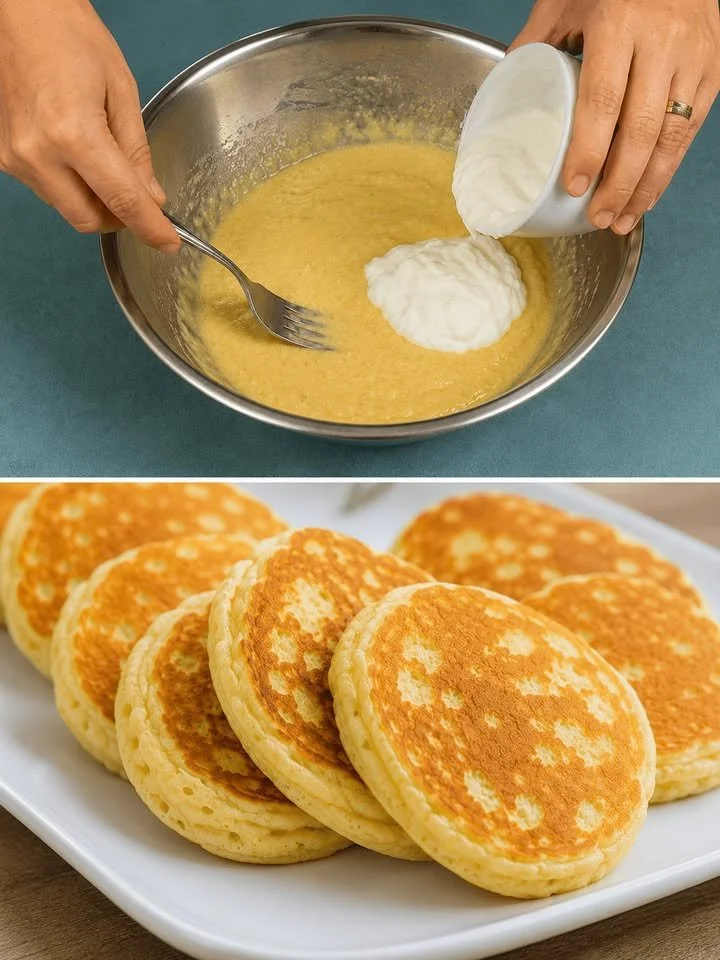 Eenvoudige Pannenkoek Furbi gemaakt met slechts 3 ingrediënten.