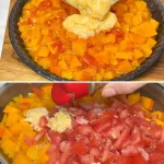Pompoen Frittata met verse groenten en kruiden