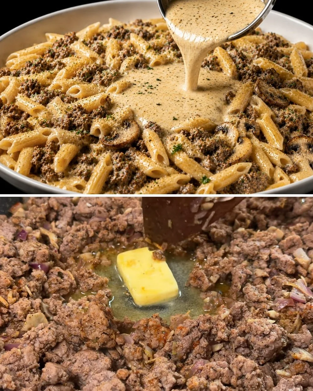Romige pasta met unieke saus recept voor een heerlijke maaltijd.