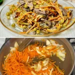 Salade met kip en lever recept, gezond en eenvoudig te bereiden