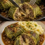 Savooiekoolpakketjes gevuld met smaakvolle rundergehaktvulling
