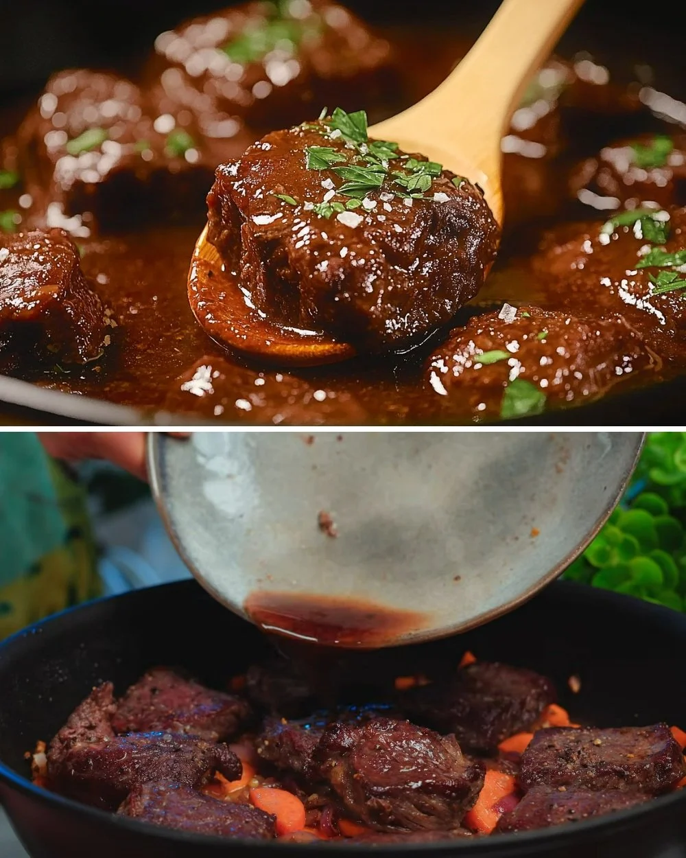 Snel mals rundvlees recept met groenten en kruiden