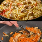 Snelle en heerlijke spaghetti gerechten, bereid in 15 minuten.